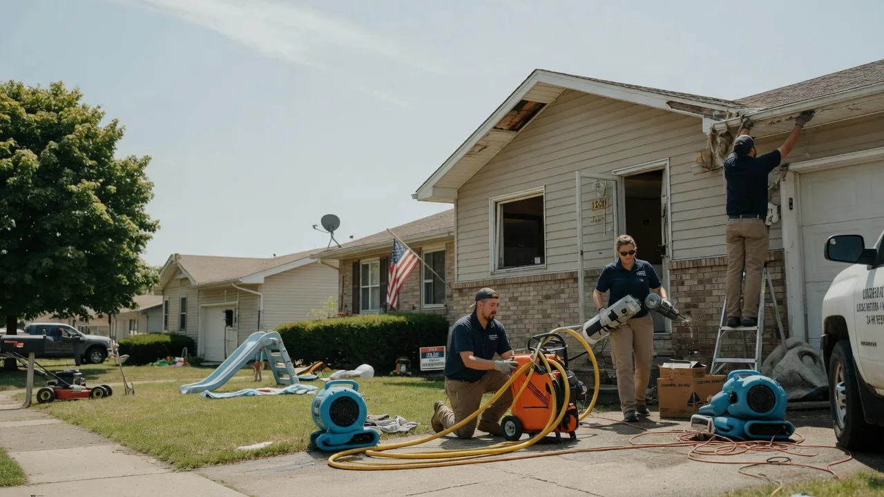 Water Damage Restoration in East Dubuque, IL near me